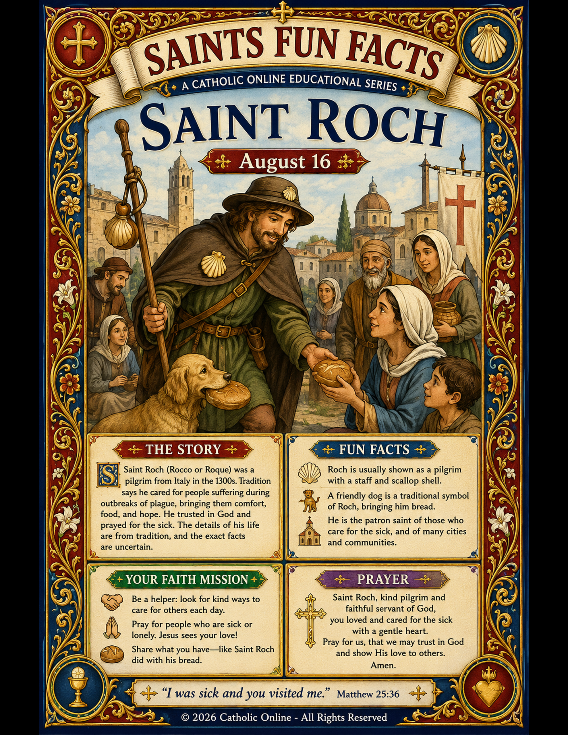 St. Roch Fun Fact Image