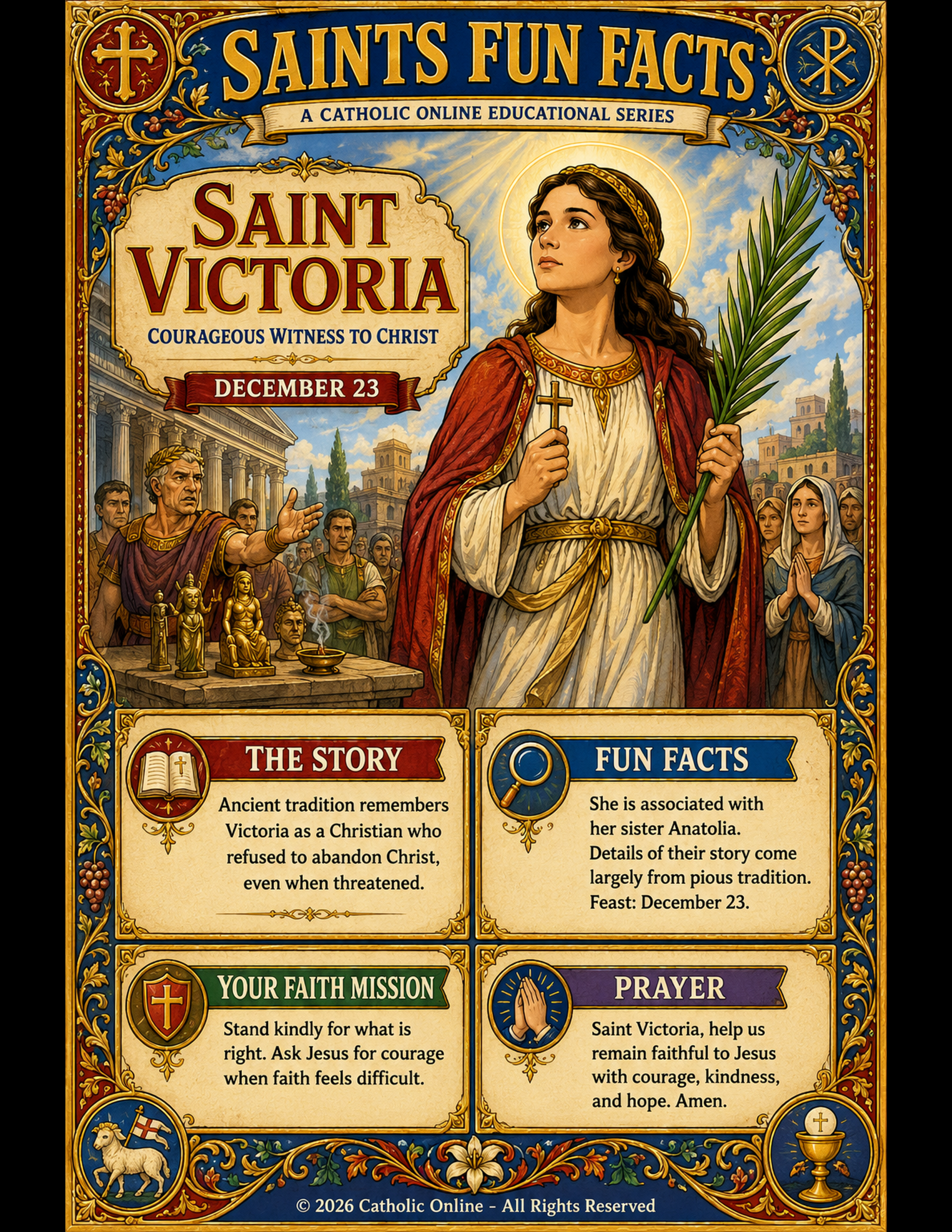 St. Victoria Fun Fact Image