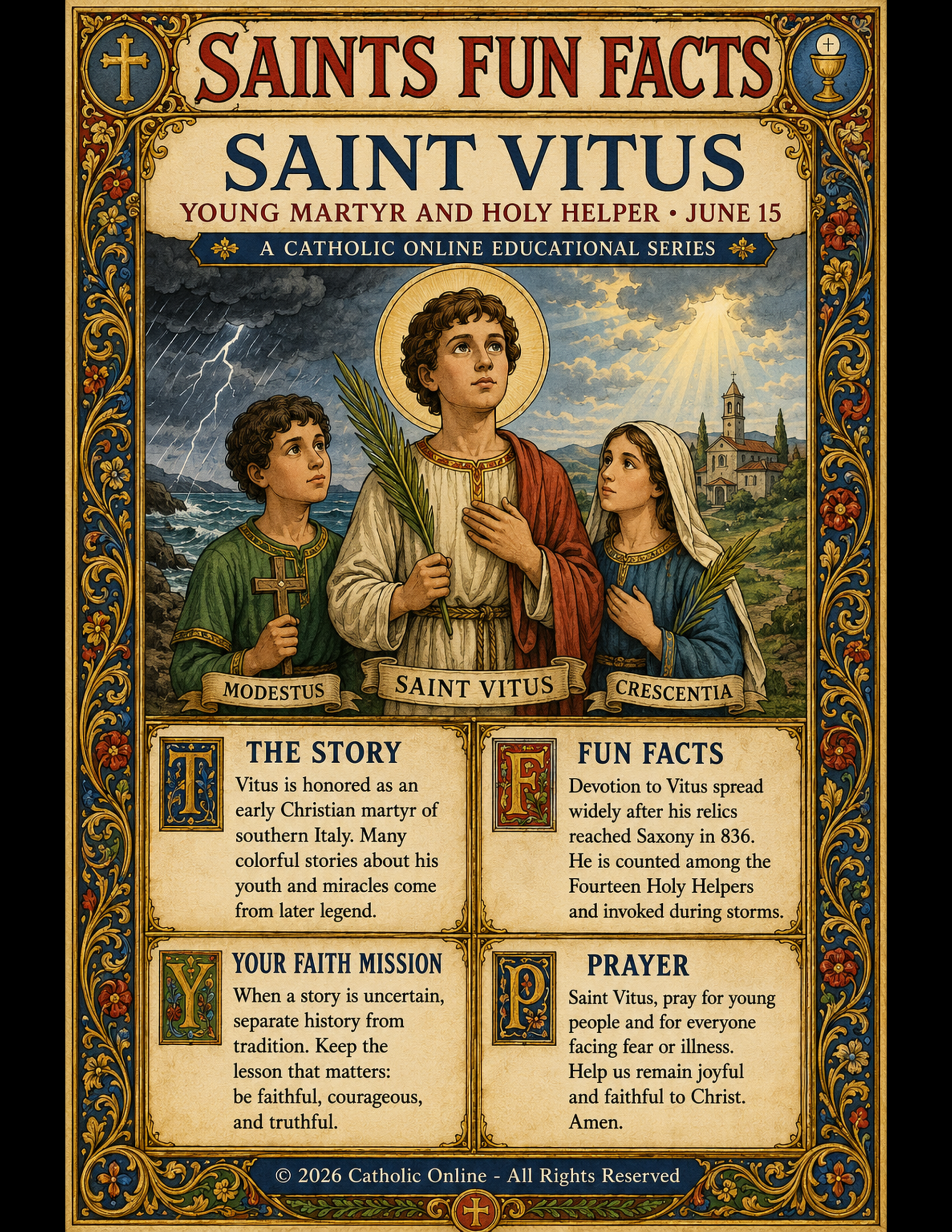 St. Vitus Fun Fact Image