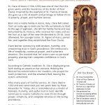 St. Clare of Assisi bio pdf