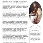 St. Gregory the Great Bio