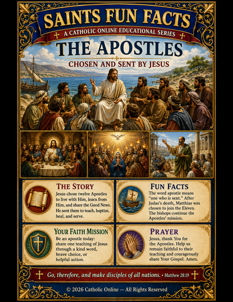 The Apostles – Saints Fun Facts (FREE PDF)