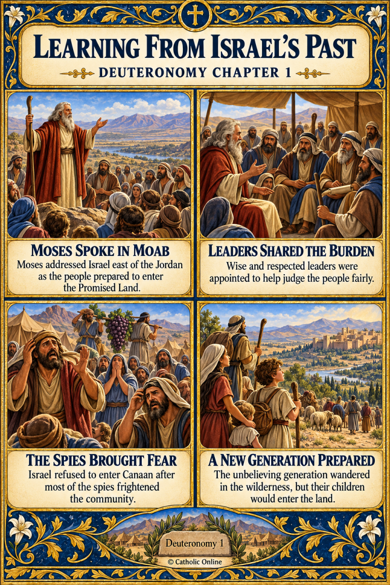 Learning From Israel’s Past – Deuteronomy Chapter 1 (FREE PDF)
