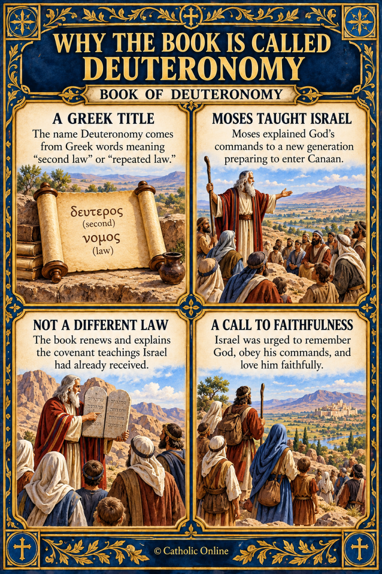 Why the Book Is Called Deuteronomy – Deuteronomy Facts (FREE PDF)