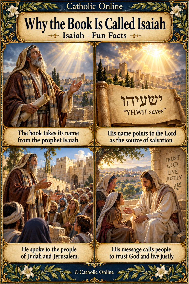 Why the Book Is Called Isaiah – Isaiah Facts (FREE PDF)