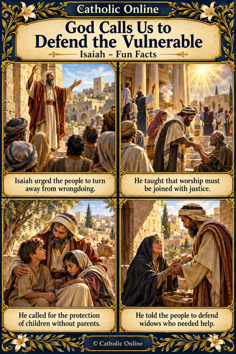 God Calls Us to Defend the Vulnerable – Isaiah Facts (FREE PDF)