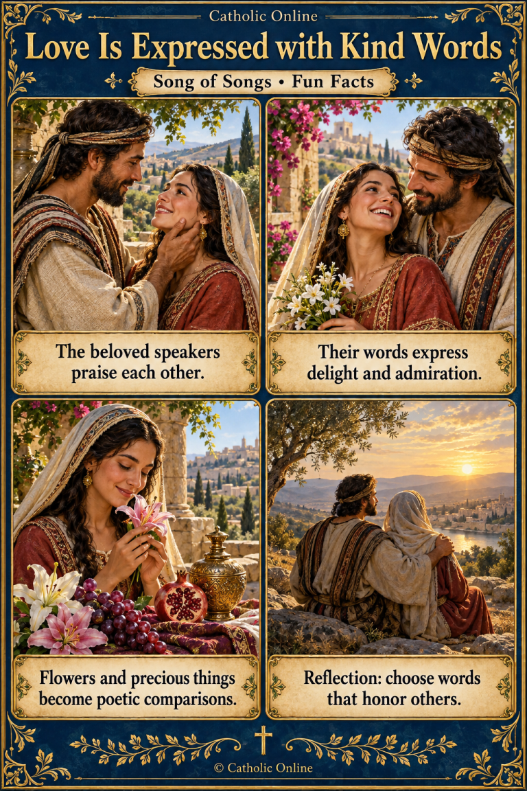 Love Is Expressed with Kind Words – Song of Songs Facts (FREE PDF)
