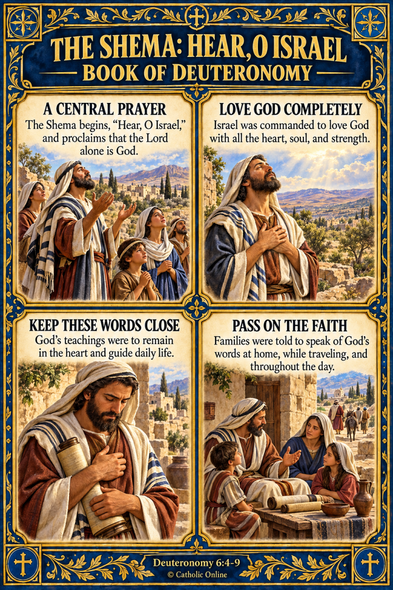 The Shema: Hear, O Israel – Deuteronomy Facts (FREE PDF)