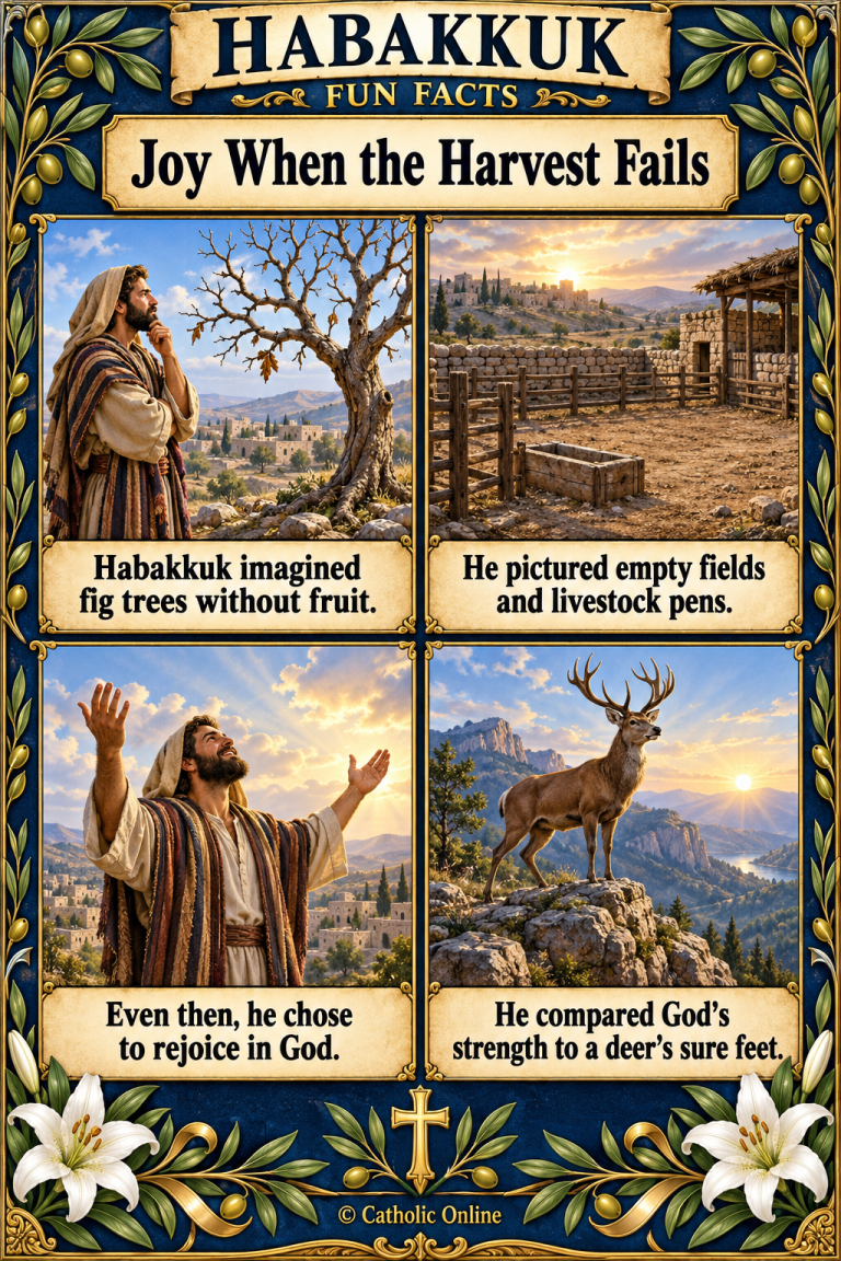 Joy When the Harvest Fails – Habakkuk Facts (FREE PDF)