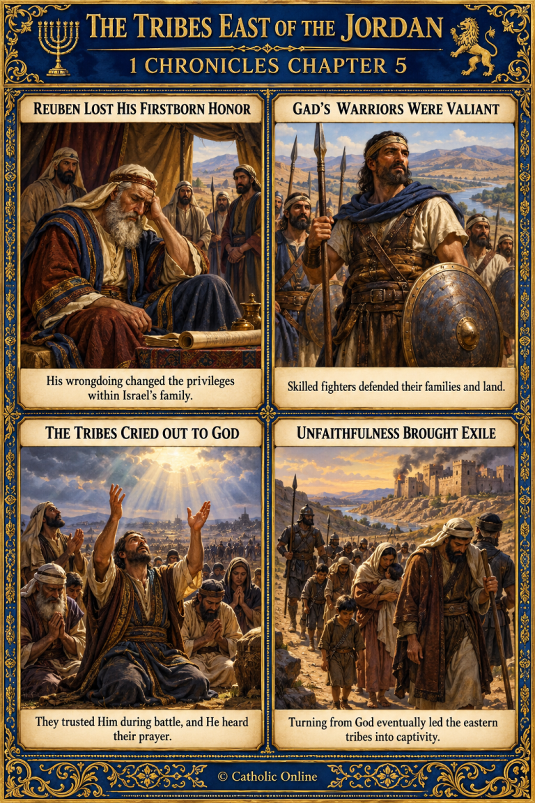 The Tribes East of the Jordan – 1 Chronicles Chapter 5 (FREE PDF)