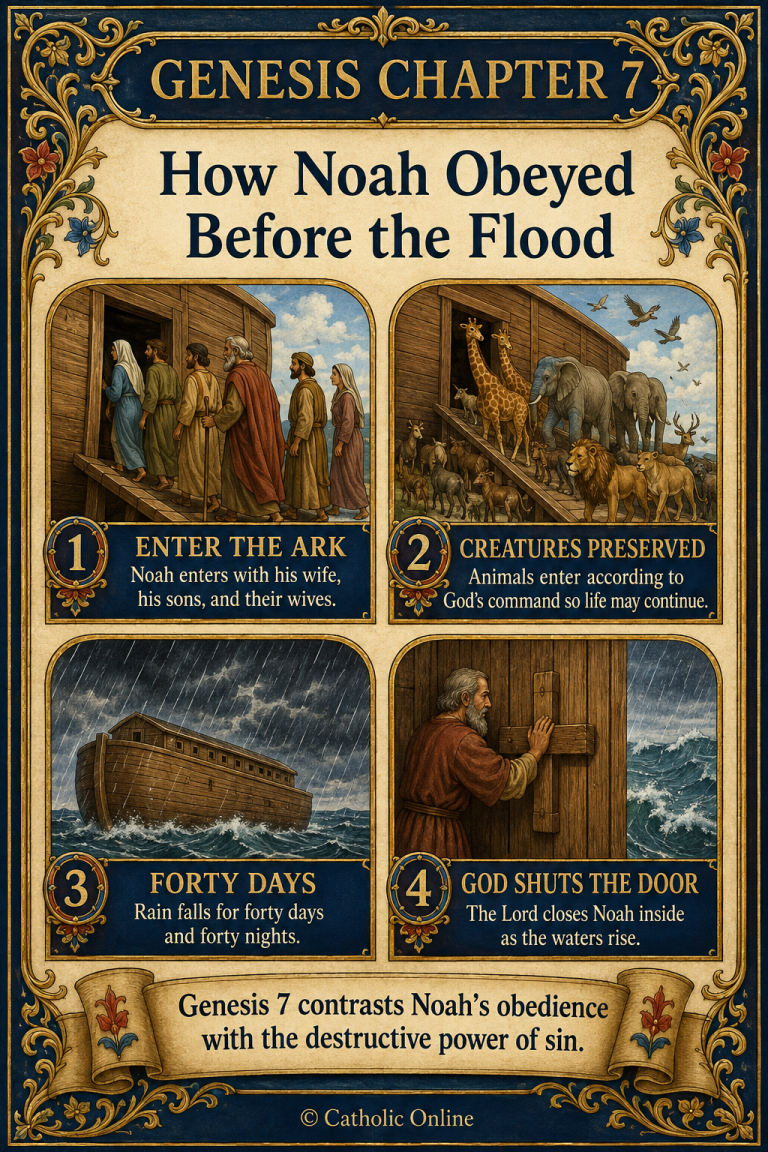 How Noah Obeyed Before the Flood