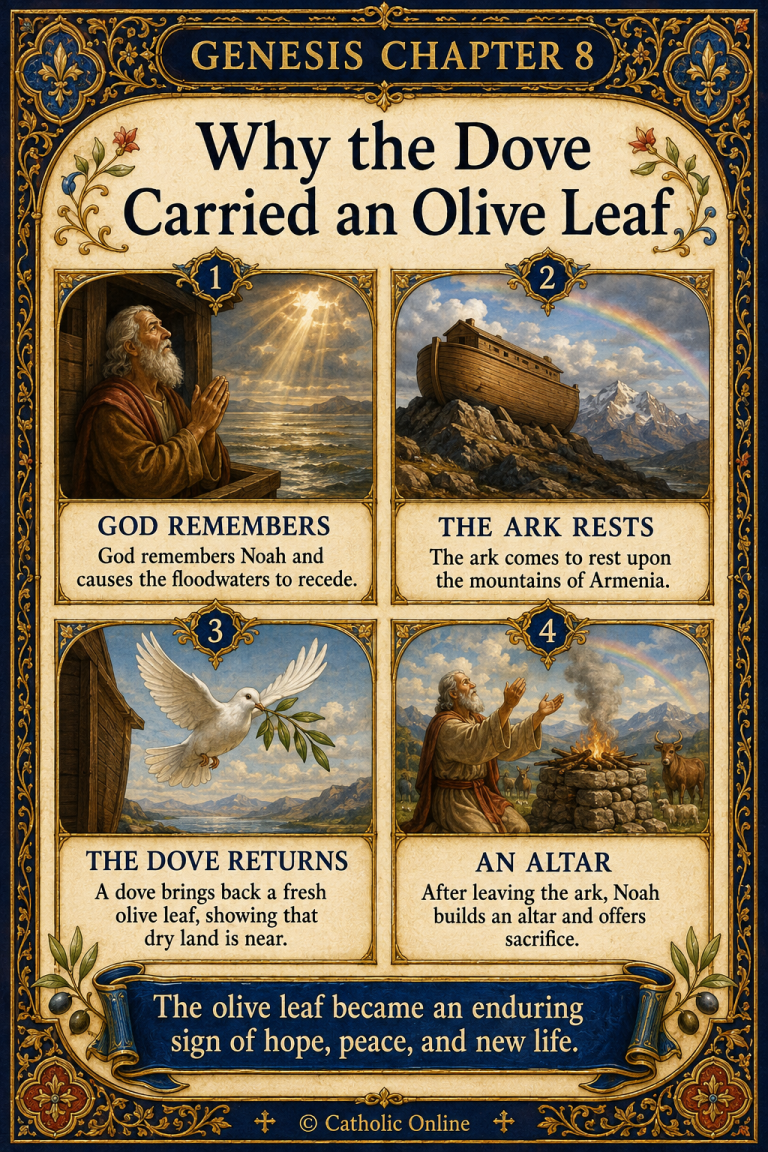 Why the Dove Carried an Olive Leaf