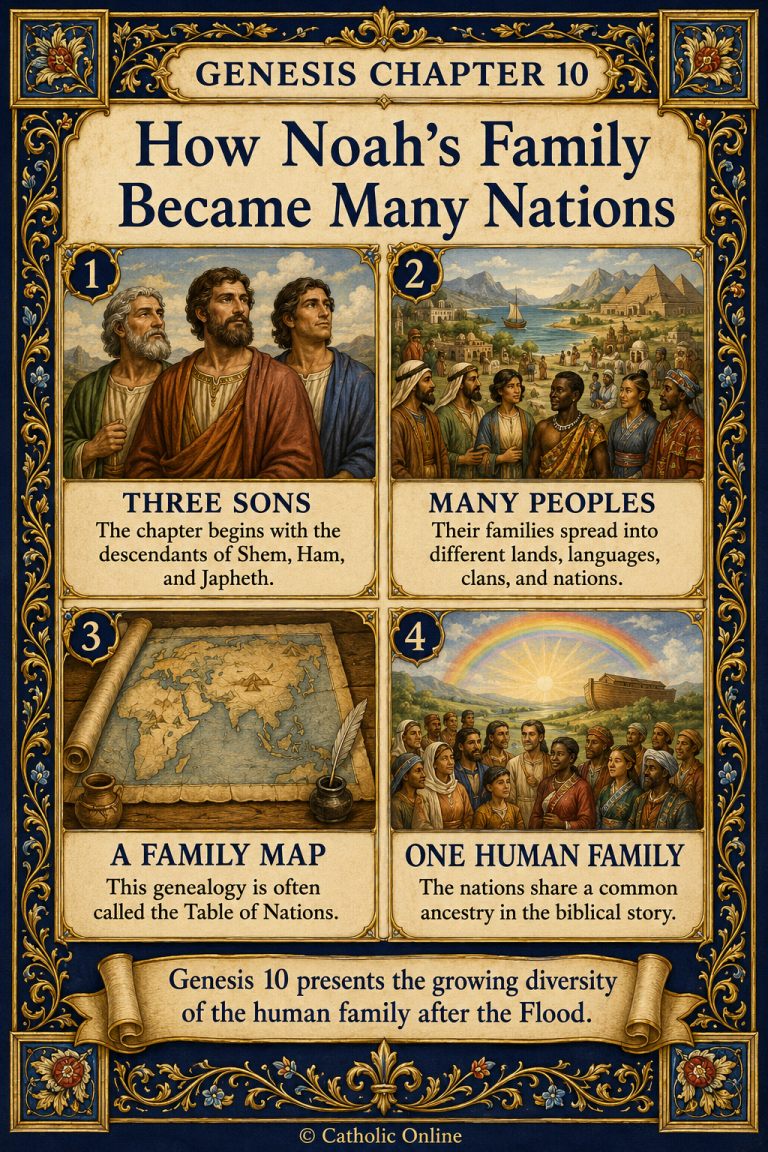 How Noah’s Family Became Many Nations