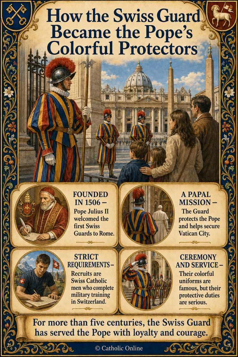 How the Swiss Guard Became the Pope’s Colorful Protectors – Catholic Culture & Curious Traditions (FREE PDF)