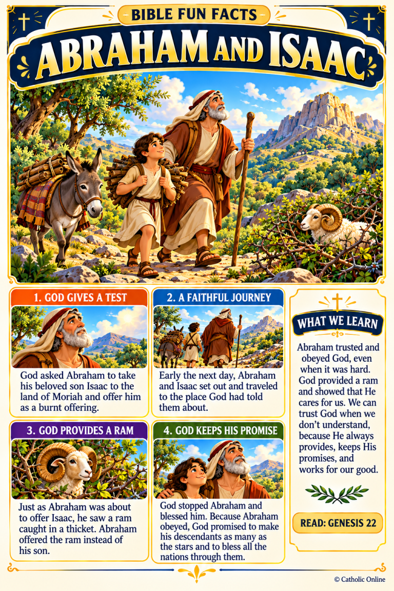Abraham and Isaac – Bible Fun Facts (FREE PDF)