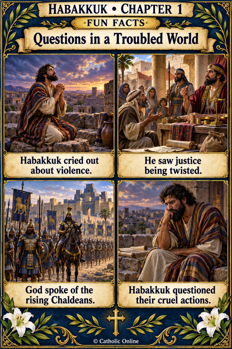 Questions in a Troubled World – Habakkuk Chapter 1 (FREE PDF)