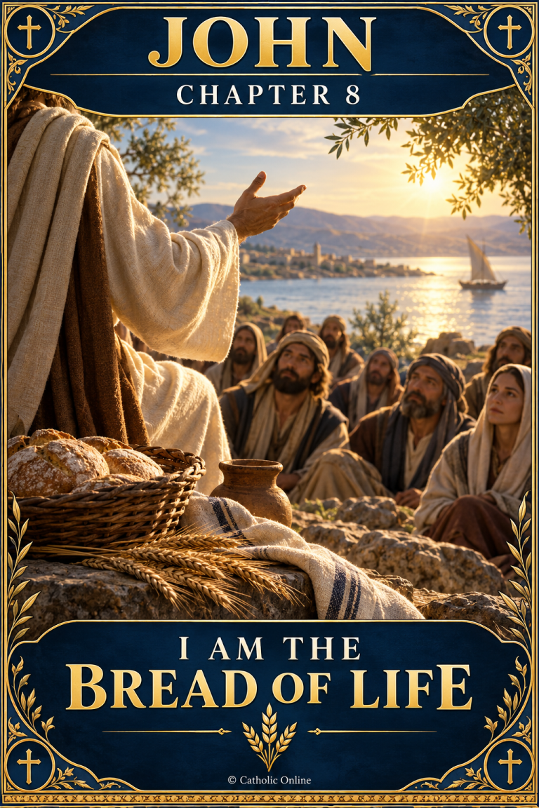 John Chapter 8 – The Bread of Life Discourse (FREE PDF)