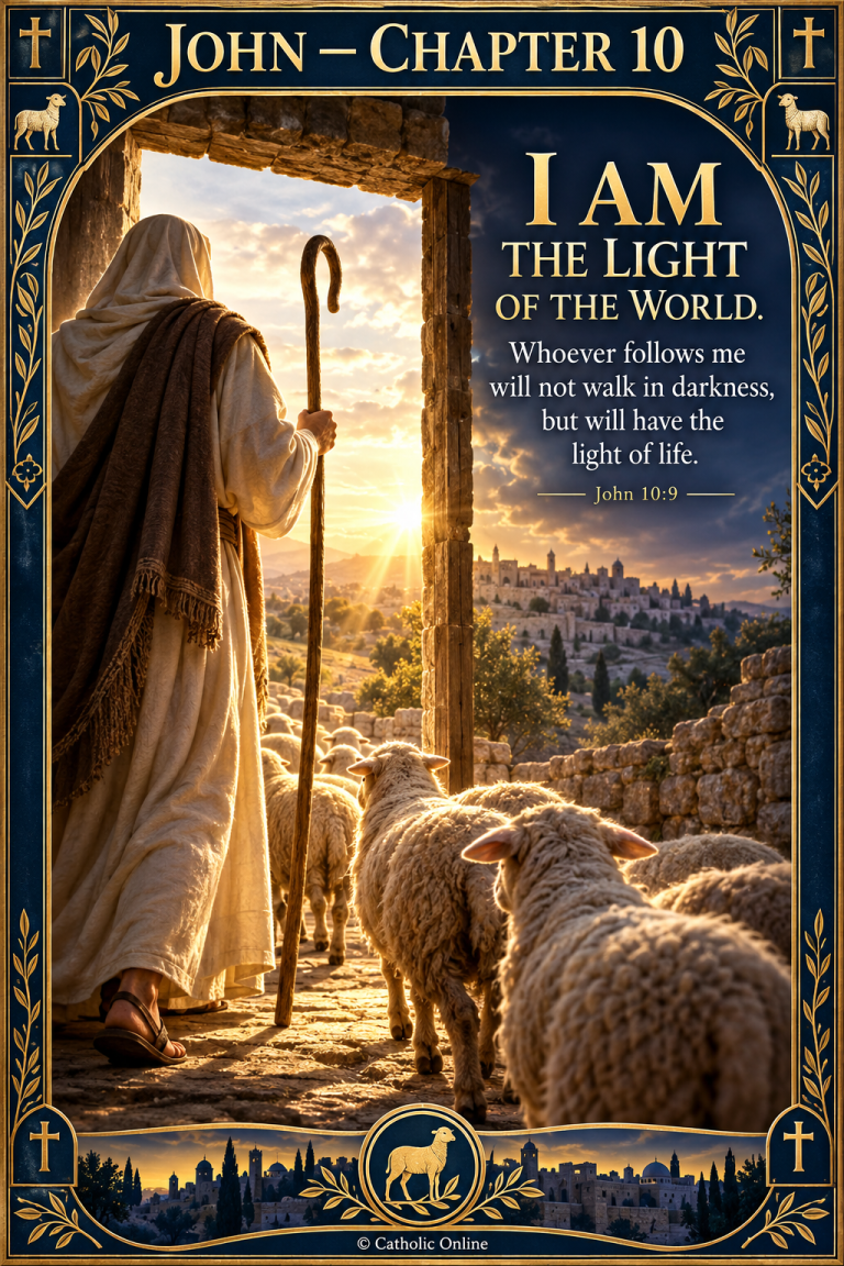 John Chapter 10 – The Light of the World (FREE PDF)