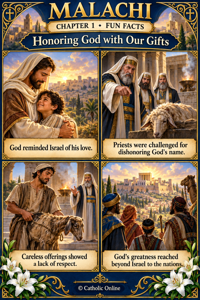 Honoring God with Our Gifts – Malachi Chapter 1 (FREE PDF)