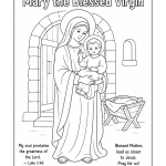 Mary-the-Blessed-Virgin-Coloring-Page