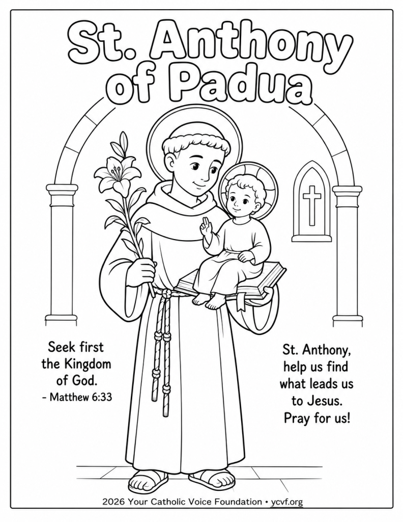 St-Anthony-of-Padua-Coloring-Page-pdf