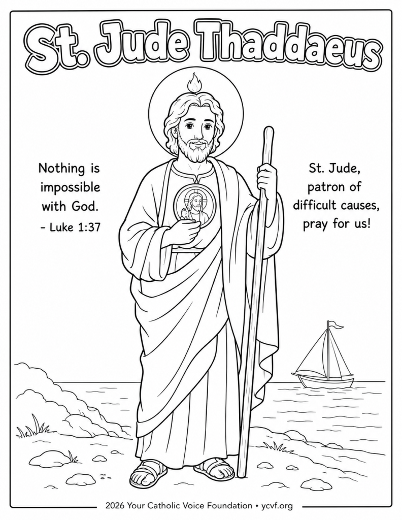 St-Jude-Thaddaeus-Coloring-Page-pdf