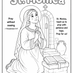 St-Monica-Coloring-Page