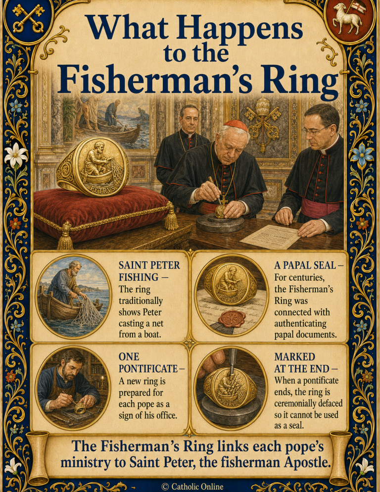 What Happens to the Fisherman’s Ring – Catholic Culture & Curious Traditions (FREE PDF)