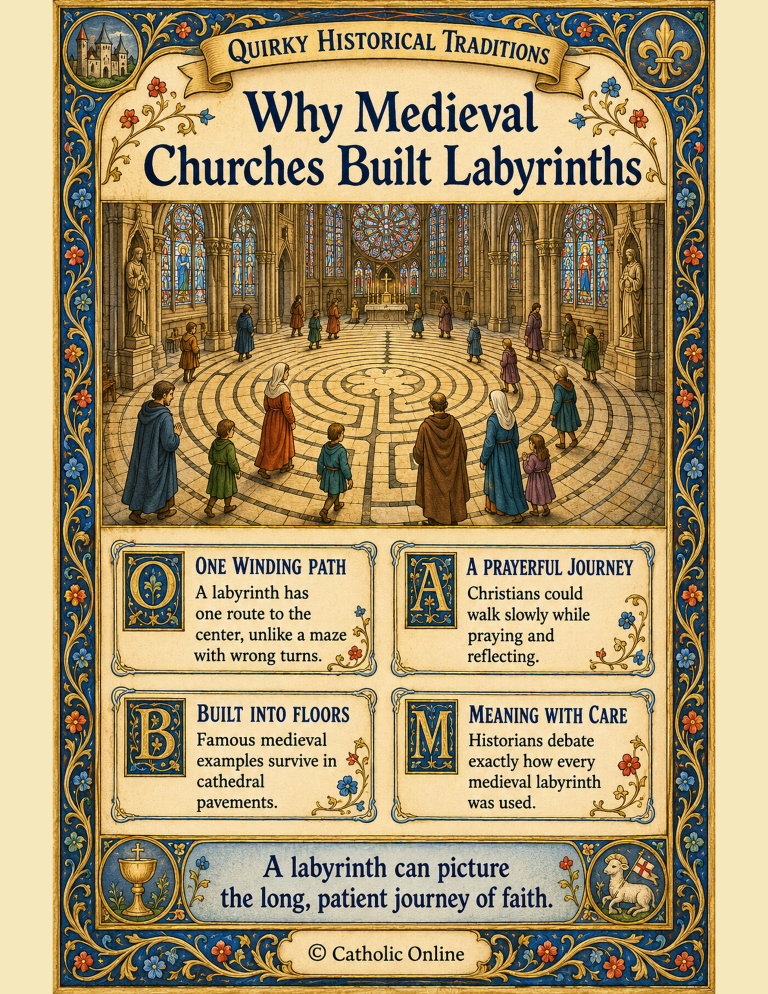 Why Medieval Churches Built Labyrinths – Quirky Historical Traditions (FREE PDF)