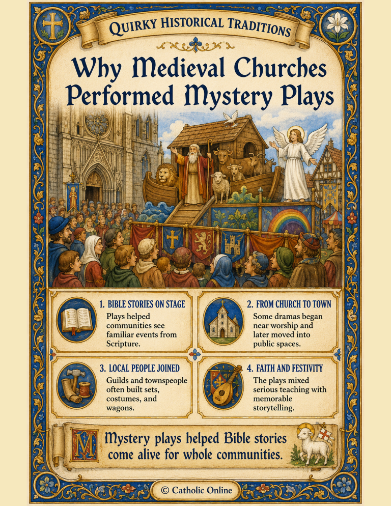 Why Medieval Churches Performed Mystery Plays – Quirky Historical Traditions (FREE PDF)