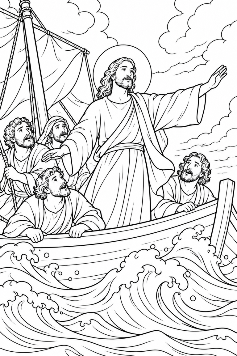 The Miracles of Jesus - Catholic Coloring Book (FREE PDF) | Catholic Online