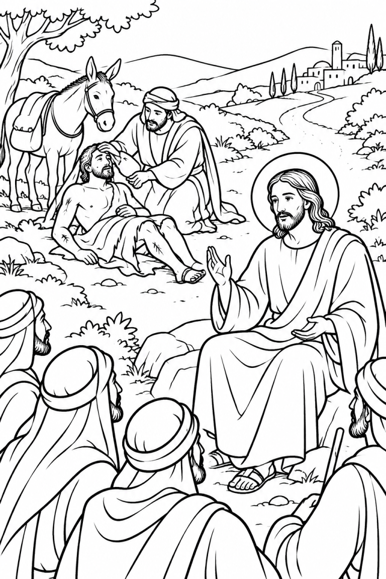 The Parables of Jesus - Catholic Coloring Book (FREE PDF) | Catholic Online