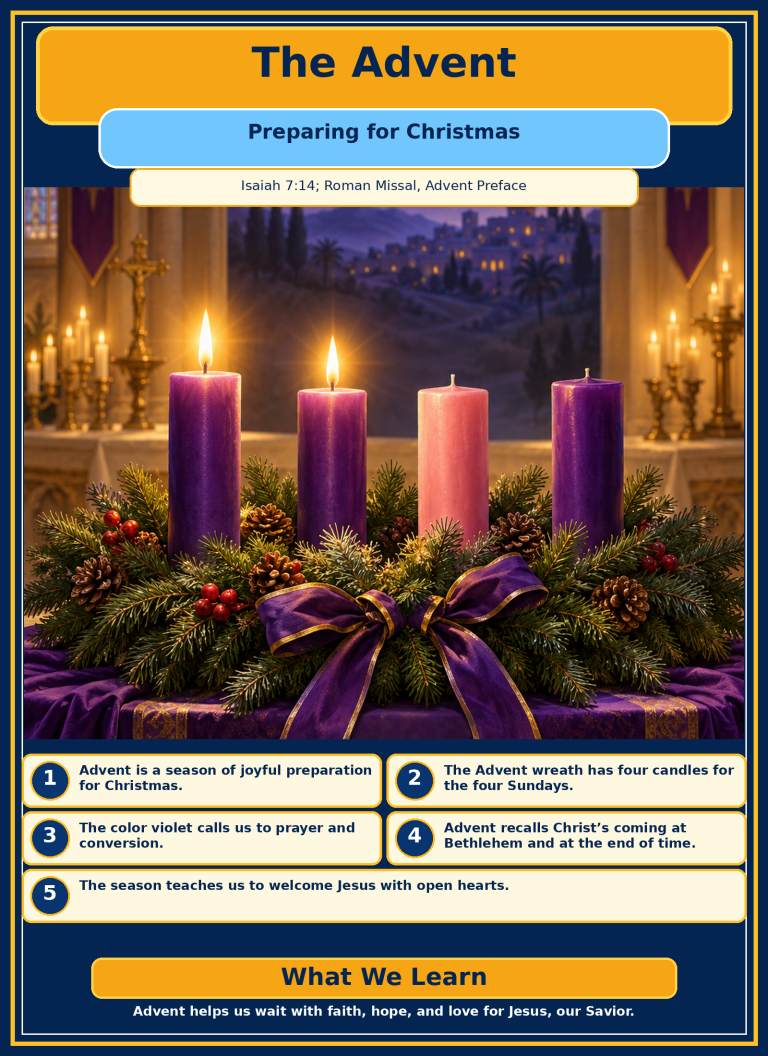 Advent – Catholic Faith Fun Facts (FREE PDF)
