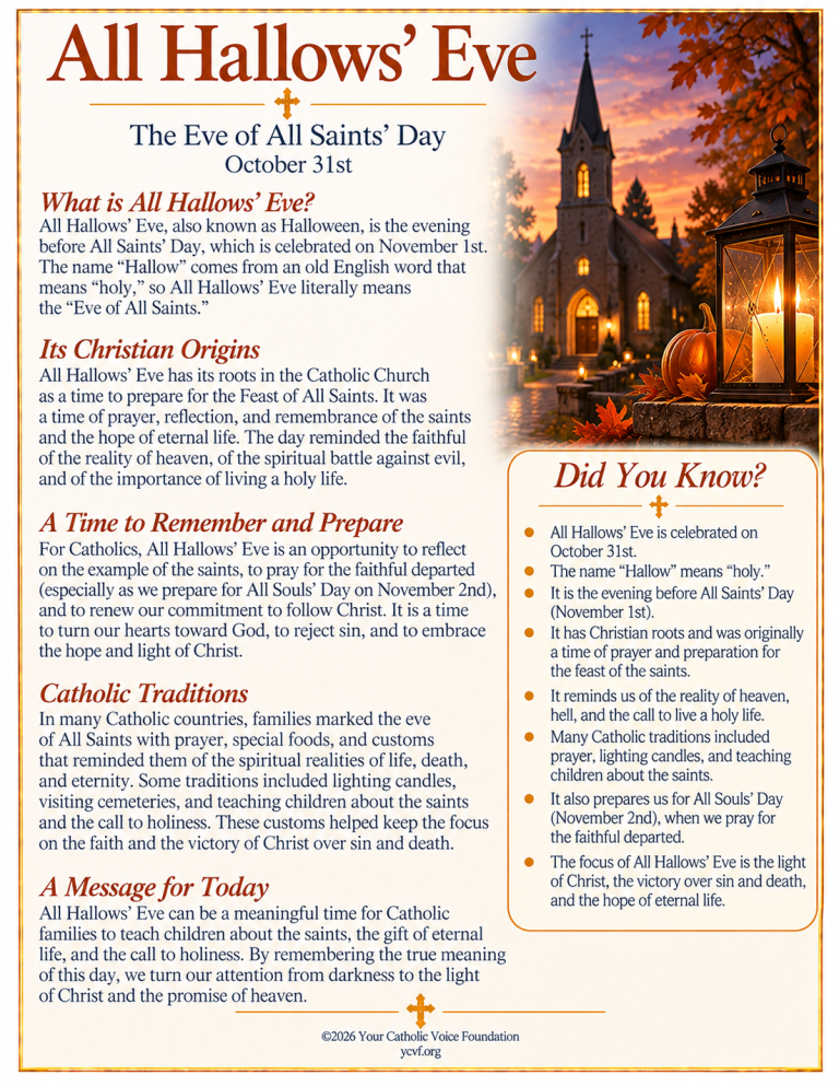 All Hallows’ Eve_ Light of Christ