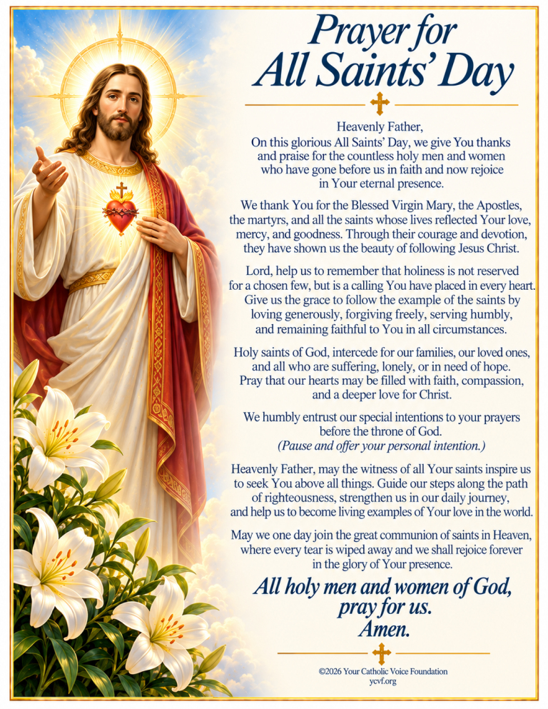 Prayer for All Saints’ Day (FREE PDF)