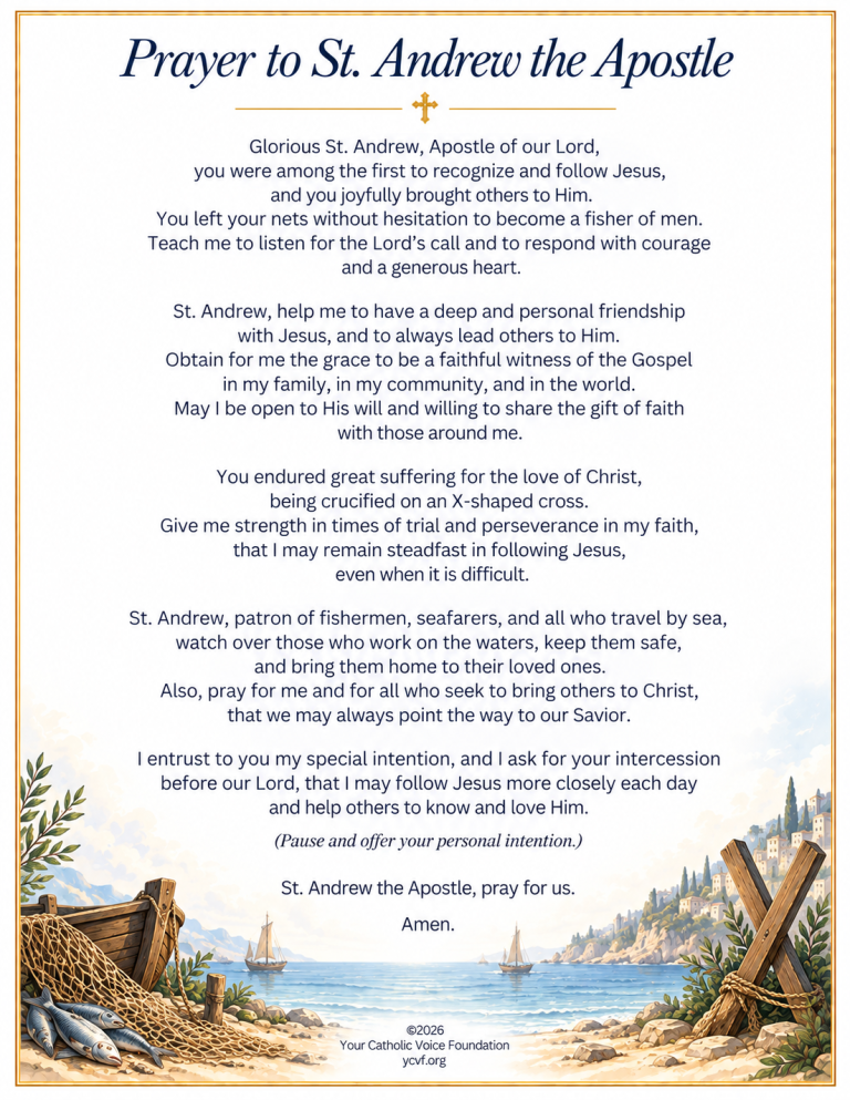 Prayer to St. Andrew the Apostle