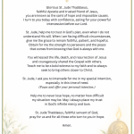 Prayer to St. Jude Thaddaeus
