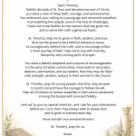 Prayer to St. Timothy