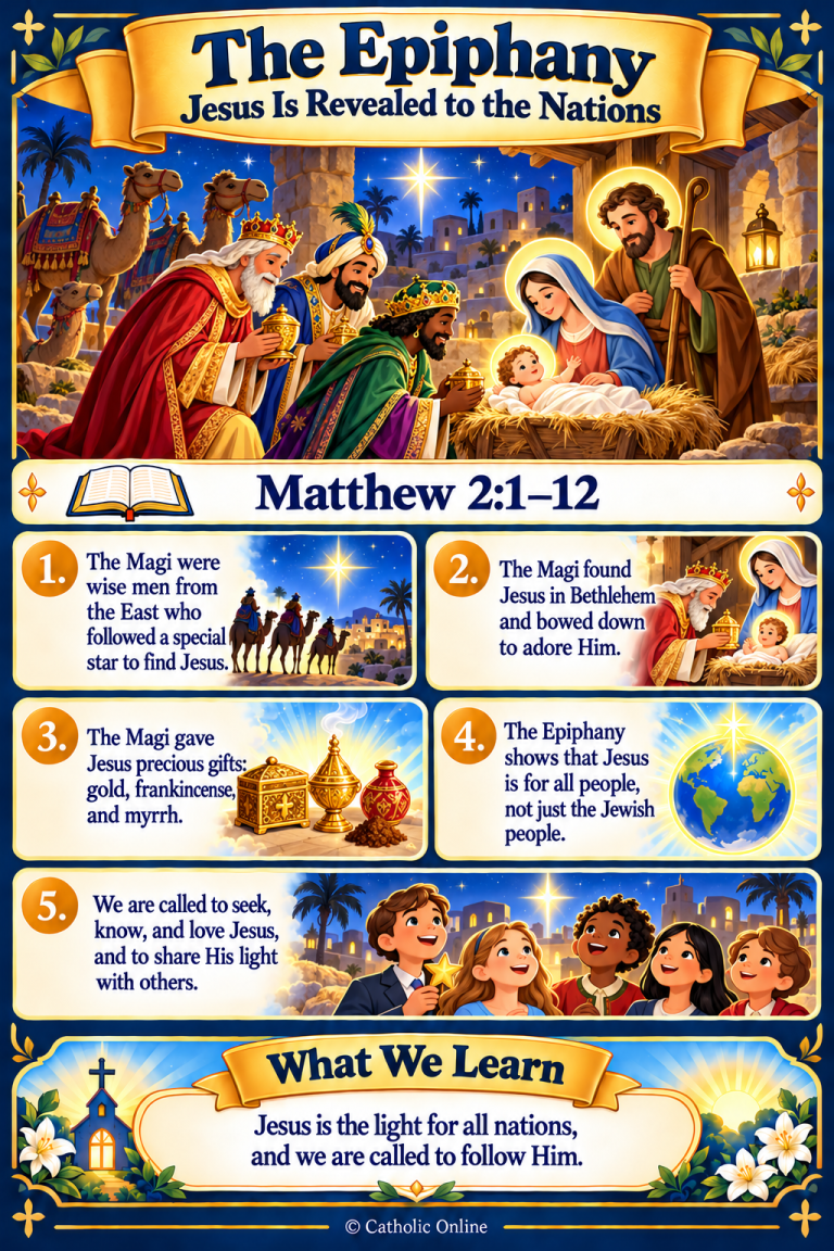 The Epiphany – Catholic Holidays and Holy Days Fun Facts (FREE PDF)
