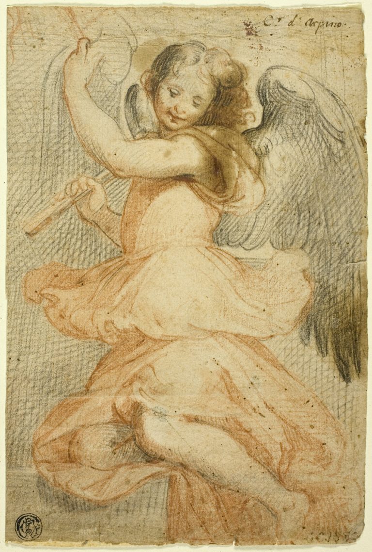 Angel Holding a Flute