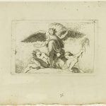 Angel Holding a Palm and a Crown