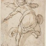 Angel Holding a Trumpet