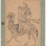 Angel (Peri) Riding a Composite Camel