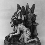 Angels mourning over Christ after the flagellation