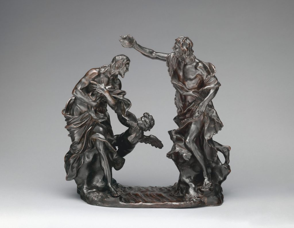 Baptism of Christ — Algardi