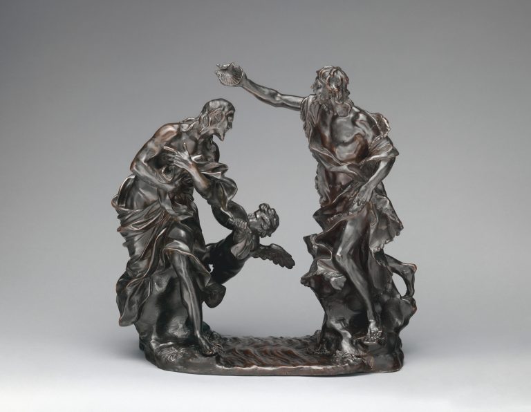 Baptism of Christ — Algardi
