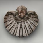 Cherub and shell