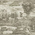 Christ and the disciples at Emmaus