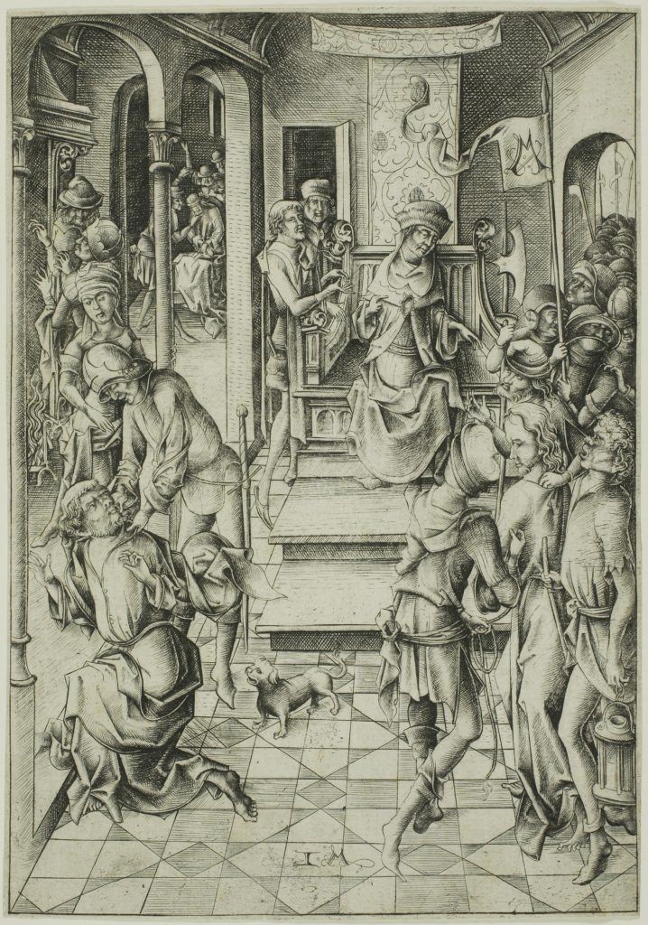 Christ before Annas, from The Passion