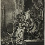 Christ Before Pilate: Large Plate